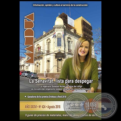 MANDU'A Revista de la Construcción - Nº 424 - Agosto 2018